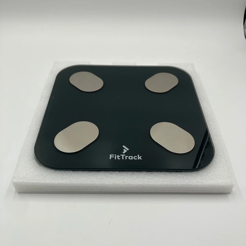FitTrack Dara Smart BMI Body Composition Scale Black Bluetooth Digital Scale